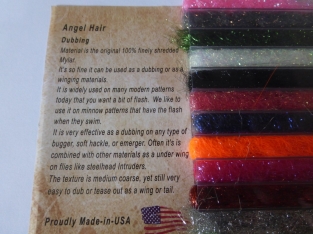 Angel Hair Dubbing Box 12 Colors